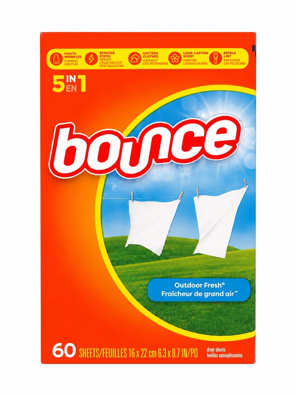 Bounce Outdoor Fresh Dryer Sheets